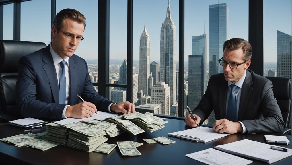 comparing finance industry salaries