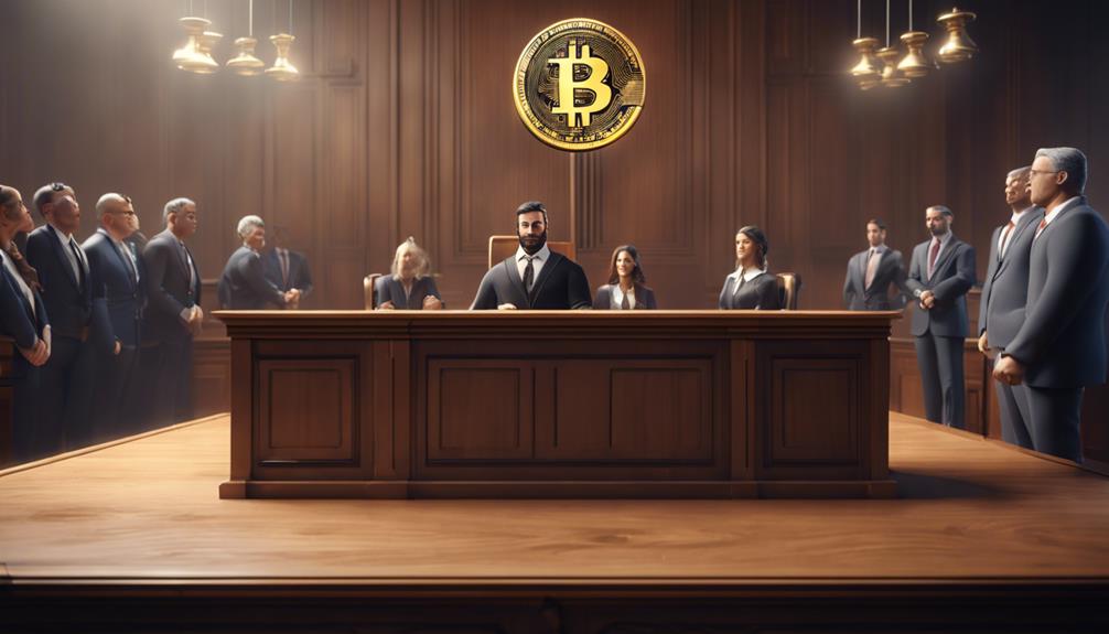 cryptocurrency legal disputes resolved