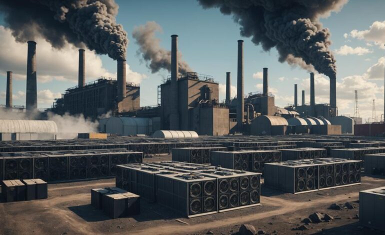 cryptocurrency mining emissions analysis