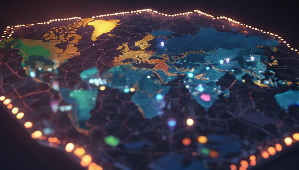identifying miner s geographic distribution
