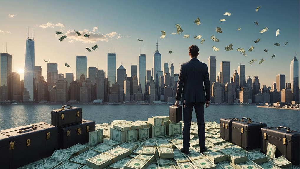 pay in financial sectors