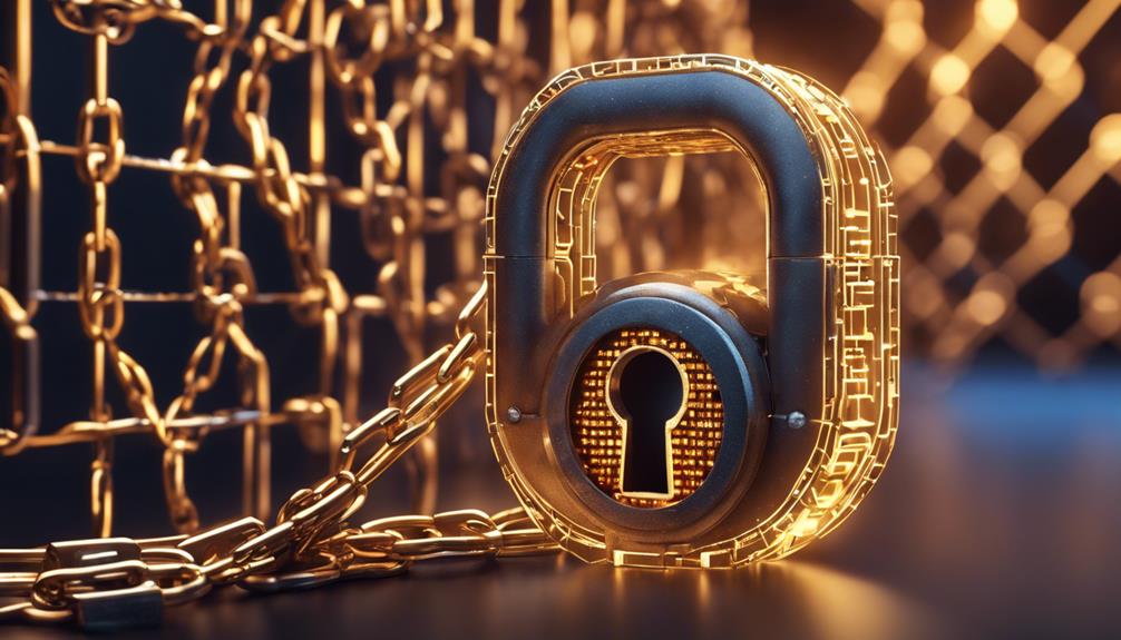 securing data in blockchain