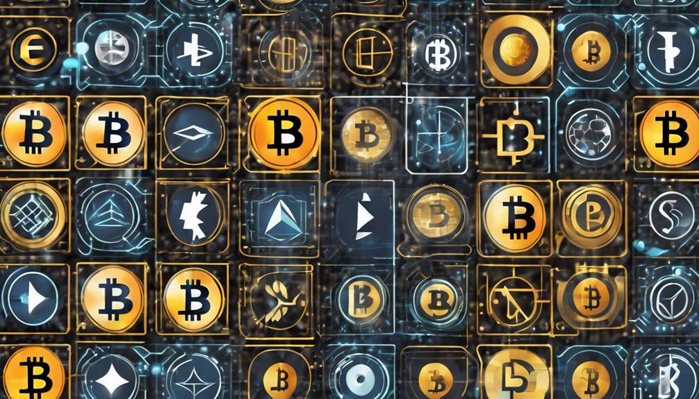 variety of digital currencies